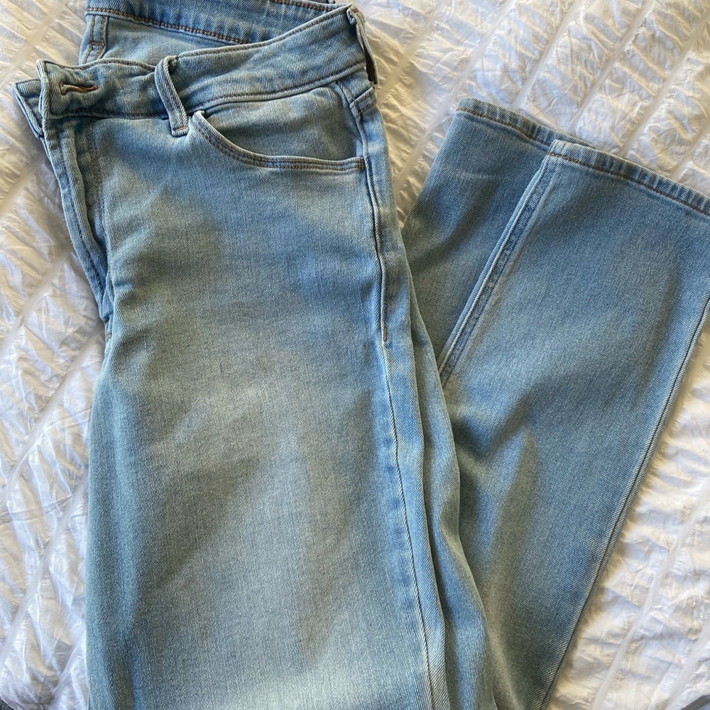Old Navy Light Blue Flare Jeans